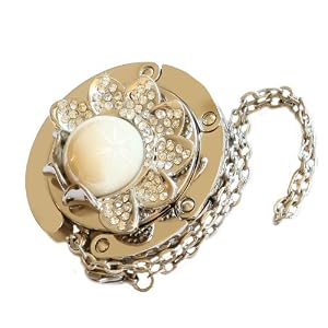 White 3D Pearl Sunflower