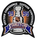 1995 NHL Stanley Cup Patch - New Jersey Devils over Detroit Red Wings