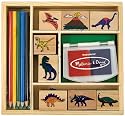 Melissa & Doug Dinosaur Stamp Set