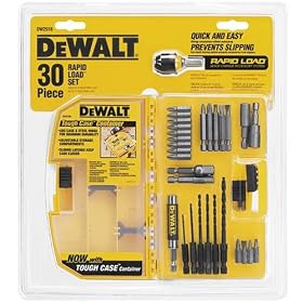 Click here to buy DeWalt DW2518 Rapid Load 30-Piece Drilling and Driving Set in Plastic Case by DeWalt.
