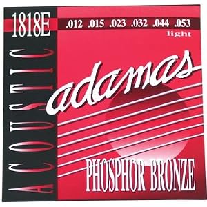 Adamas Acoustic Guitar Strings Phosphor Bronze 12-53 by