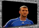 Andriy Shevchenko - Chelsea Sports Football Canvas Art Canvas Print Print Picture Size: (16