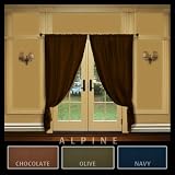 Review Décor Innovation  / Energy Saving HEATHER MELANGE Insulated Blackout Drapes 84