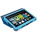 MoKo Case for Amazon Kindle Fire HD 7 2013 - Slim Folding Cover Case for Fire HD 7.0 Inch 3rd Generation Tablet, Cutie Charm BLUE (With Smart Cover Auto Wake / Sleep.)