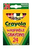 Crayola Washable Crayons - 24 Ct.
