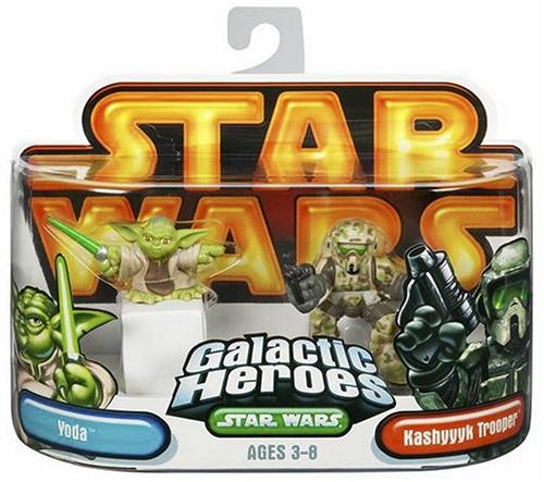 Star Wars Galactic Hero Yoda & Kashyyyk Trooper
