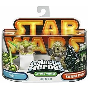 Star Wars Galactic Hero Yoda & Kashyyyk Trooper
