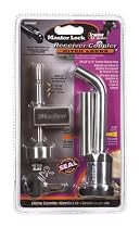 Master Lock Key Alike Set with Receiver and Coupler Latch Locks, 2-Piece Set #2848DAT