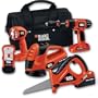 Black & Decker BDC518B-2 18-Volt Ni-Cad Cordless 5-Tool Combo Kit