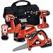 Black & Decker BDC518B-2 18-Volt Ni-Cad Cordless 5-Tool Combo Kit