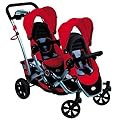 Kolcraft 2008 Contours Options Tandem Stroller - Ruby