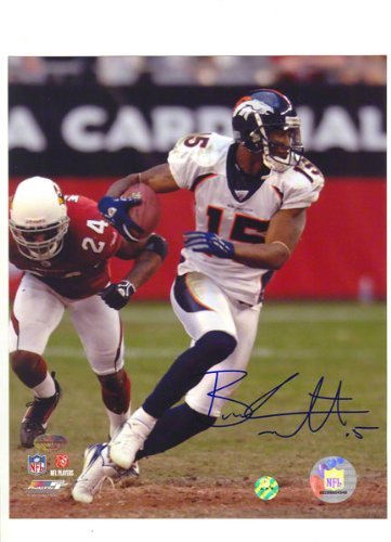 Brandon Marshall Autographed Denver Broncos 8x10 Photo