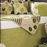 Echo Fitted Crib Sheet by Glenna Jean