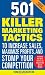 501 Killer Marketing Tactics to Increase Sales, Maximize Profits, and Stomp Your Competition: Revised and Expanded Second Edition