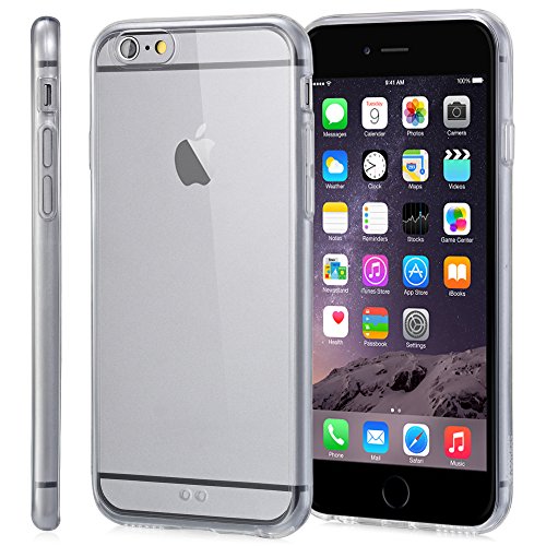 iPhone 6 Plus/6s Plus Case - Fosmon HYBO-FENDER [Ultra Slim Fit | Scratch Resistant] Hybrid TPU Bumper with Clear Hard Back Panel Cover for Apple iPhone 6 Plus/6s Plus (5.5