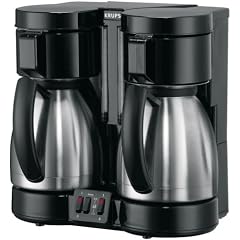 Krups F 324-42 Doppel-Kaffeeautomat chrom/schwarz