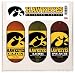 Iowa Hawkeyes NCAA Grilling Gift Set (12oz Cajun, 12oz Lime, 12oz Peach)