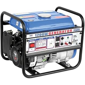 UST 1,200 Watt 2.4 HP 79.5cc 4-Stroke OHV Portable Gas Powered Generator #GG1200 by 