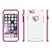 iPhone 6S Case, Vena [vLove] Heart-Shape Rear Window Dual Layer Hybrid Bumper Cover for Apple iPhone 6 2014 / 6S 2015 (4.7