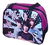 Disney Camp Rock (Jonas Brothers with Demi Lovato) Black/Purple Color Single Compartment Soft Insulated Lunch Bag/Box (Dimension : 10" x 7-1/2" x 5")IMAGE