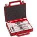 Magafor S424 Series Cobalt Steel Single-End Countersink Set, Uncoated (Bright) Finish, Single Flute, 82 Degrees, Round Shank