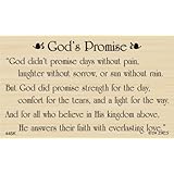 God's Promise Greeting Rubber Stamp By DRS Designs