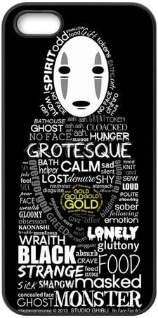 Fashion Spirited Away Anime Protective iPhone 5 5S Hard Rubber Silicone Case Cover