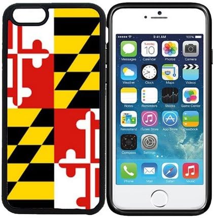 iPhone 6 (4.7 inch display) Designer Black Case - Maryland Flag