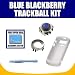 Royal Blue Trackball + White BlackBerry Skin for BlackBerry Pearl Devices with Exclus...