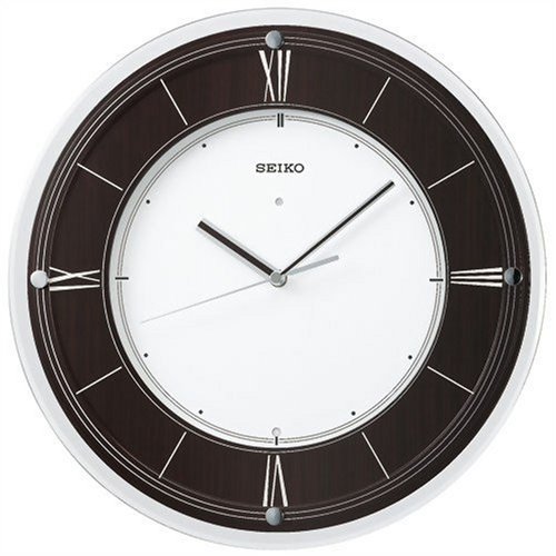 SEIKO CLOCK (セイコークロック) 掛け時計 インターナショナル・コレクション 電波時計 木枠 KX321B 