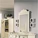 Ashton Cottage Scallop Top Vertical Mirror