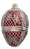 Museum Collection Faberg&Atilde;&copy; Catherine's Palace Egg Glass Ornament-Medium