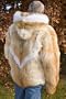 Men's Golden Island Coyote Parka, NATURAL, Size XLARGE (50)