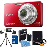 Sony Cyber-Shot DSC-W560 14.1 MP Digital Still Camera with Carl Zeiss Vario ....