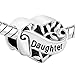 Fit Pandora Charms Silver Plated I Love You Daughter Heart Filigree Charm Bead (4.8-5mm), 0.42