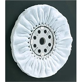 Grizzly H2838 10 x 16 Ply x 1-1 4 Muslin Buff Wheel, 3200 RPM by Grizzly