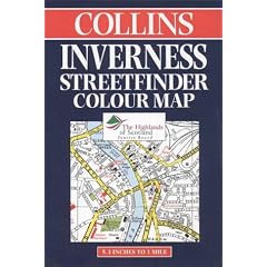 Collins Inverness Streetfinder Colour Map (Streetfinders)
