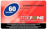 TracFone Prepaid Airtime Card, 60 Minutes for Tracfone Phones