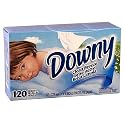 Downy Fabric Softener Sheets, Clean Breeze Scent, 120-Count Boxes (Pack of 3)