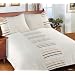 Dash Natural Double Bed Luxury Embellished Duvet Cover Set