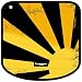 TAGGER(�^�K�[) CREW(��T�C�Y) FLAP JAPANESE SUNDOWN BLACK x GOLD (OLBK) CF-48