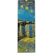 Van Gogh At Night 2010 Vertical 19 by 6 inch calendar