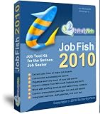 JobFish Software For Job Seekers: Find Employment, Register With Online Job Boards, Automate Job Search, Career Finder, Manage Your Resume, Manage Contacts, Task List, and More