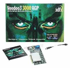 Click here to buy 3dfx Voodoo3 3000 AGP Graphics Accelerator.