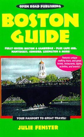 City Travel Guides Discounted  Books : Boston Guide, 2nd Edition (Open Road Travel Guides Boston Guide)