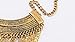 Tonsee Women's Fashion Gold Pendant Chain Choker Chunky Statement Bib Necklace