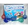 Mini Aqua globes - Four Hand blown Glass Watering Bulbs