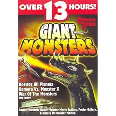 {9 Movies   Over 13 Hours} Gamera Vs. Monster X   Gamera Vs. Gaos   Yongary, Monster From the... by 