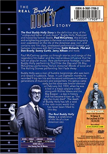 Cover image : The Real Buddy Holly Story