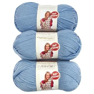 Premier-Yarns-3-Pack-Solid-Deborah-Norville-Everyday-Soft-Worsted-Baby-Blue